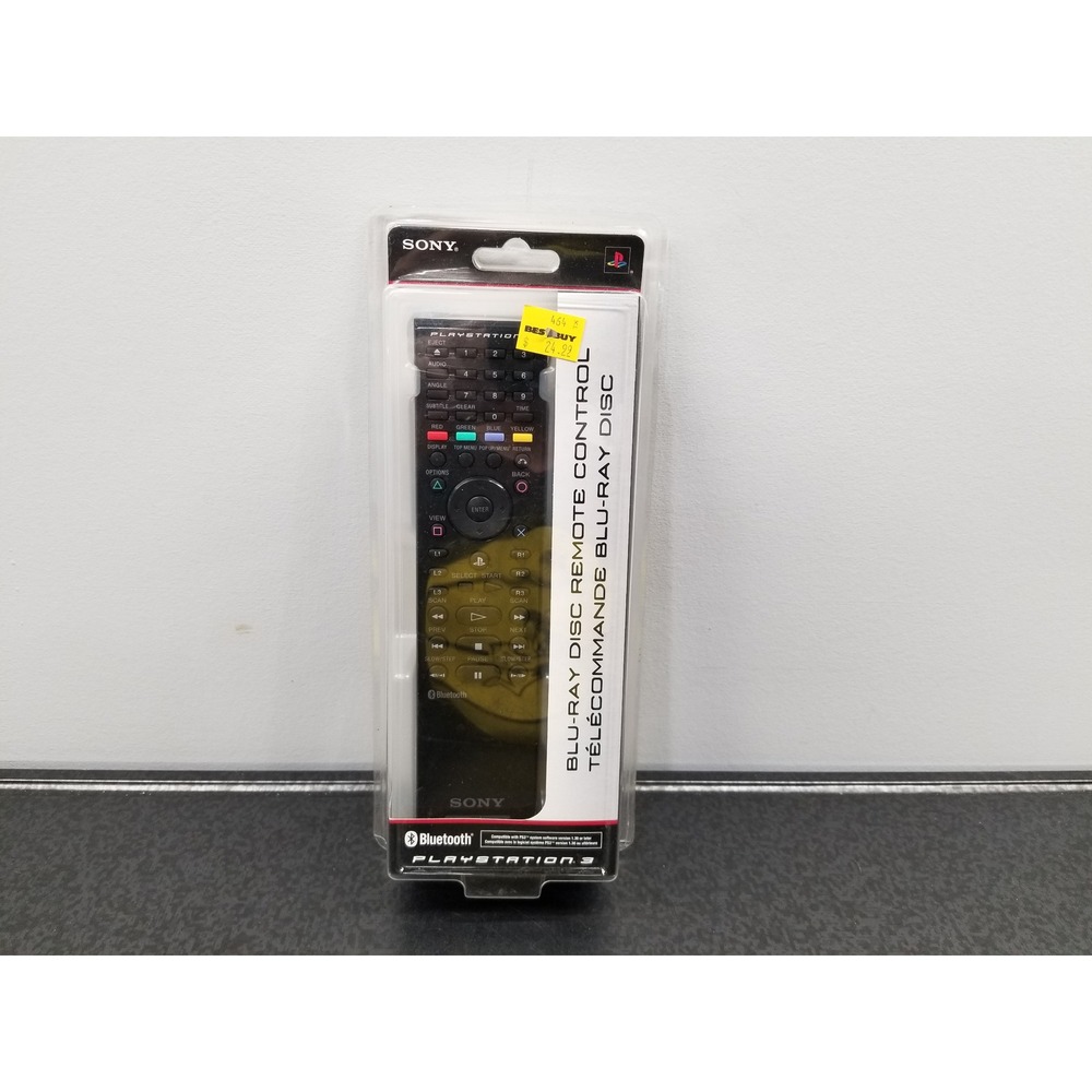 Sony PlayStation 3 Blu-ray Disc Remote Control Bluetooth ~ Brand New In Package